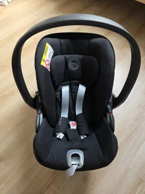 Cybex Cloud T i-Size autostoel sepia zwart - Ergonomisch liggend, inclusief zomerhoes 1