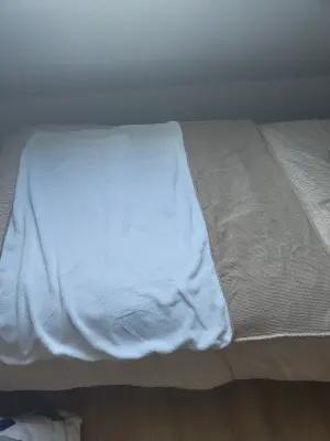 Wiegdekens voor de winter 2 stuks - kleur beige 3