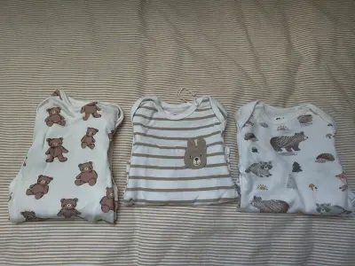 3x rompertjes maat 68