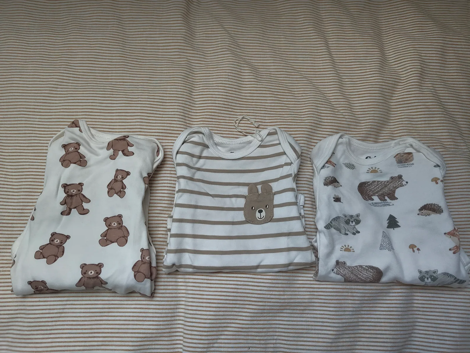 3x rompertjes maat 68