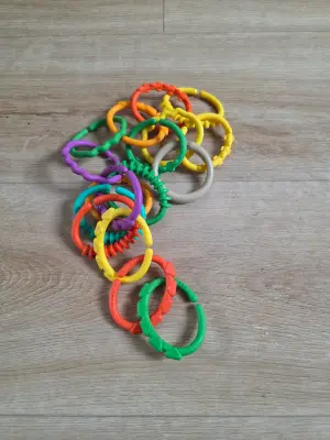 Babyspeelgoedset (6+ maanden) – Bijtringen, sensorisch speelgoed en VTech-babyfoon 6