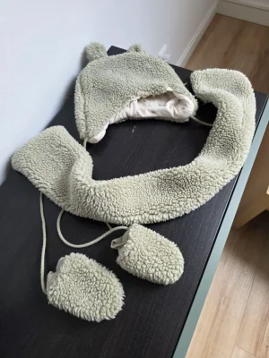 Little Dutch Winterset Groen (muts + sjaal + wanten) 3–9 maanden