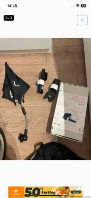 Bugaboo buffalo zwart roze 3