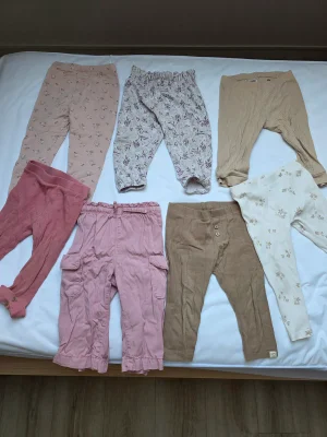Baby Girl Trouser Bundle – 7 Pairs, Sizes 80/86, Good Condition 1