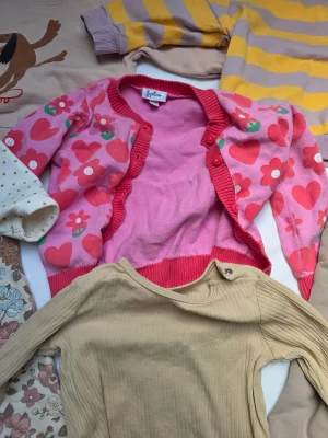 Baby Girl Tops & Leggings Bundle – 7 Pieces, Sizes 74/80 5