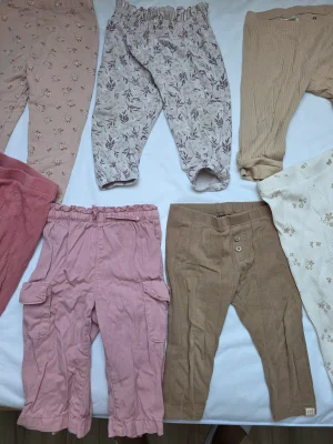 Baby Girl Trouser Bundle – 7 Pairs, Sizes 80/86, Good Condition 3
