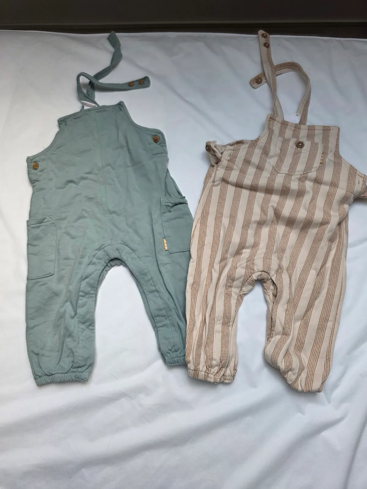 Baby-overalls – 2 stuks, maat 74, unisex